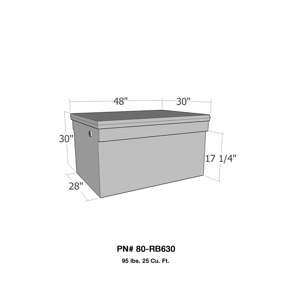 Westin 80-RB630 Brute Maximus Chest Tool Box