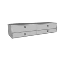 Load image into Gallery viewer, Westin 80-TB400-96D-BD Brute High Cap Stake Bed Contractor Box