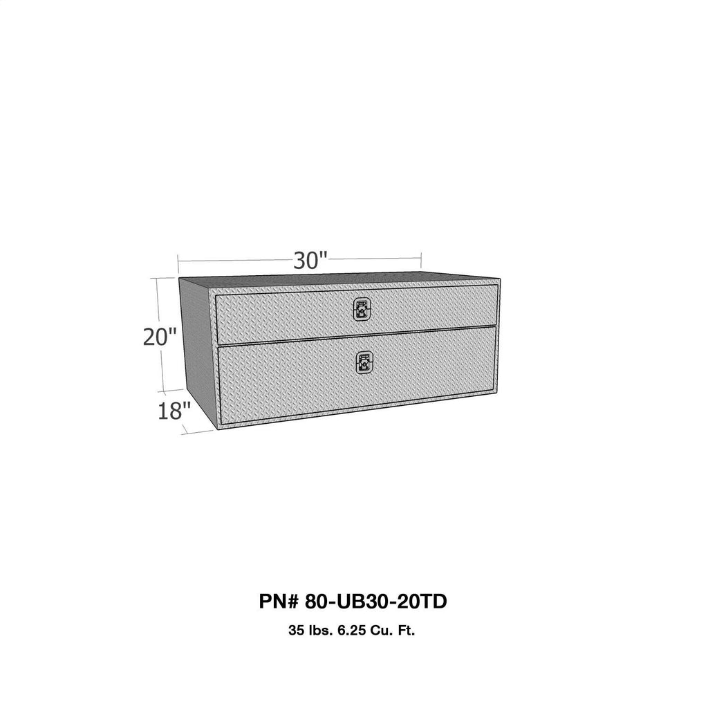 Westin 80-UB30-20TD Brute UnderBody Tool Box