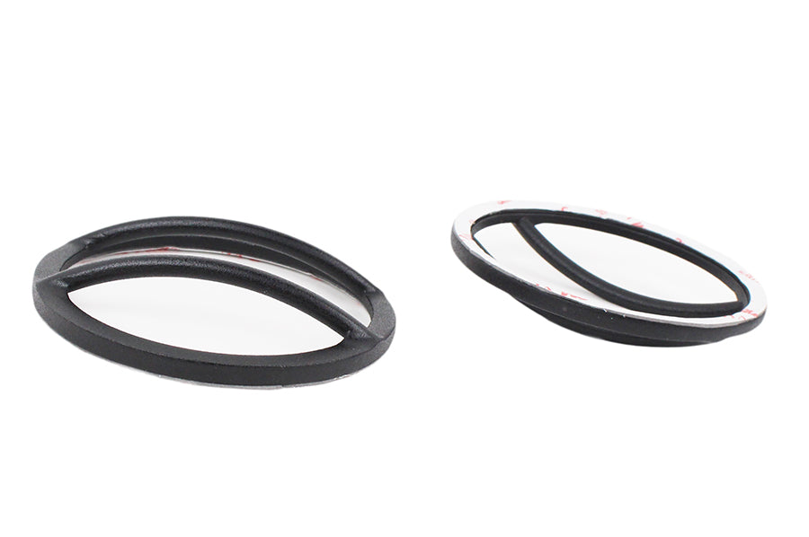 Kentrol 80009 Black Front Marker Covers Pair 07-18 Wrangler JK