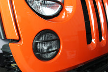 Load image into Gallery viewer, Kentrol 80009 Black Front Marker Covers Pair 07-18 Wrangler JK