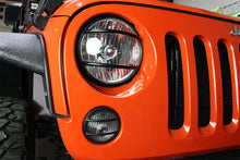 Load image into Gallery viewer, Kentrol 80009 Black Front Marker Covers Pair 07-18 Wrangler JK