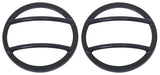 Kentrol 80014 Black Fog Light Cover Pair 07-18 Wrangler JK