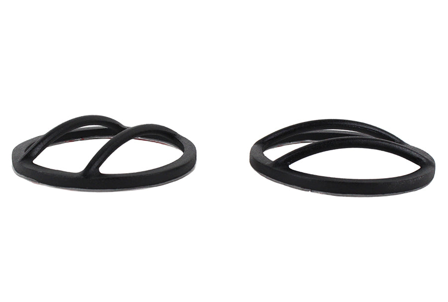 Kentrol 80014 Black Fog Light Cover Pair 07-18 Wrangler JK