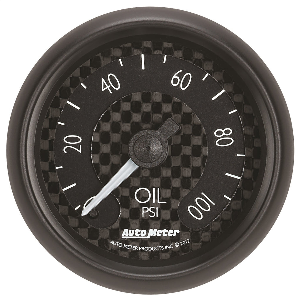 AutoMeter 8021 GT Series Mechanical Oil Pressure Gauge