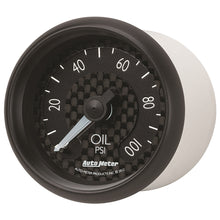 Load image into Gallery viewer, AutoMeter 8021 GT Series Mechanical Oil Pressure Gauge