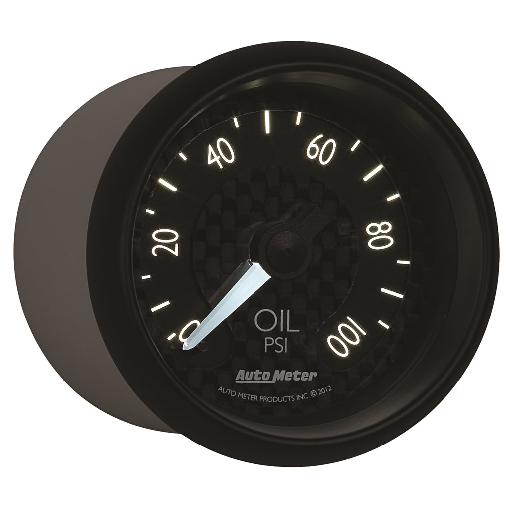 AutoMeter 8021 GT Series Mechanical Oil Pressure Gauge