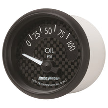 Load image into Gallery viewer, AutoMeter 8027 GT Series Electric Oil Pressure Gauge