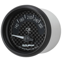 Load image into Gallery viewer, AutoMeter 8048 GT Series Electric Oil Pressure Gauge