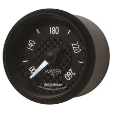 Load image into Gallery viewer, AutoMeter 8055 GT Series Electric Water Temperature Gauge