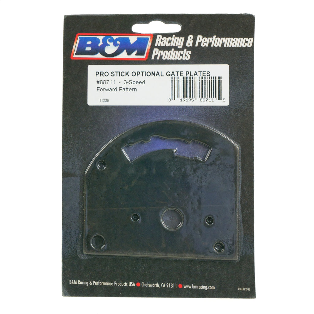 B&M 80711 Pro Stick Manual Transmission Shift Gate Plate