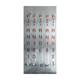 B&M 80847 Automatic Transmission Shift Indicator Window or Decal Reverse Pattern