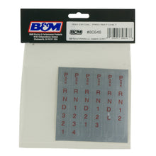 Load image into Gallery viewer, B&amp;M 80848 Automatic Transmission Shift Indicator Window or Decal Reverse Pattern