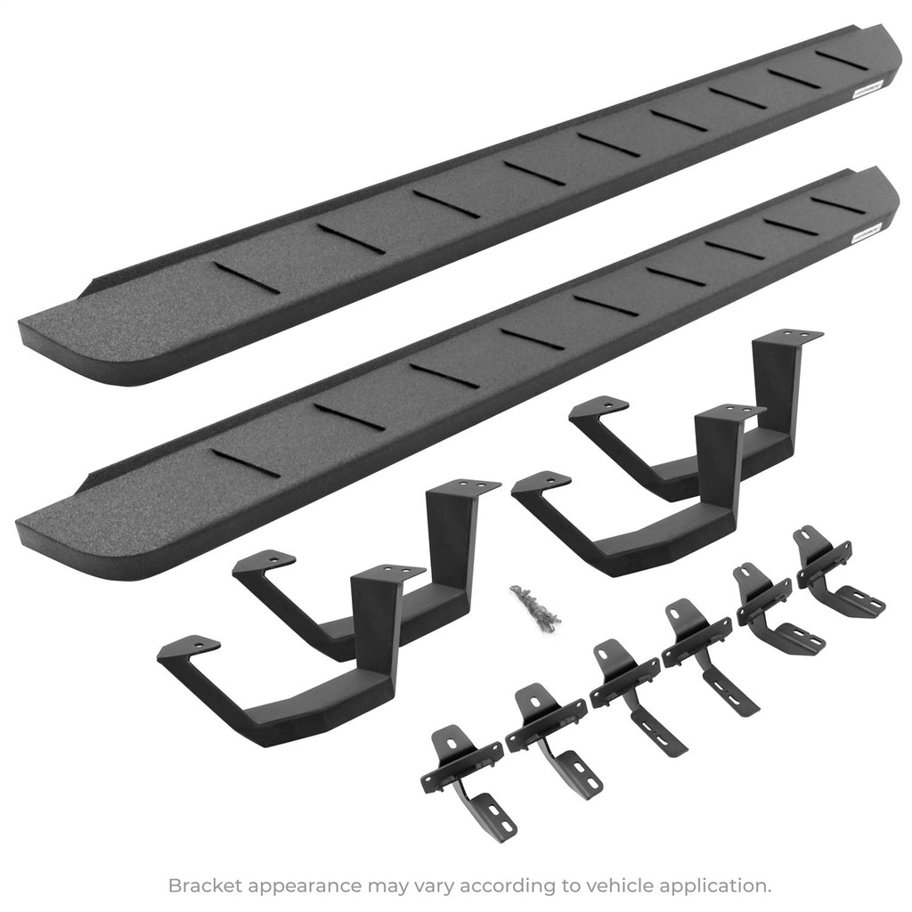Go Rhino 6344368720T RB10 Running Boards w/Mounting Brackets Kit Fits Tundra
