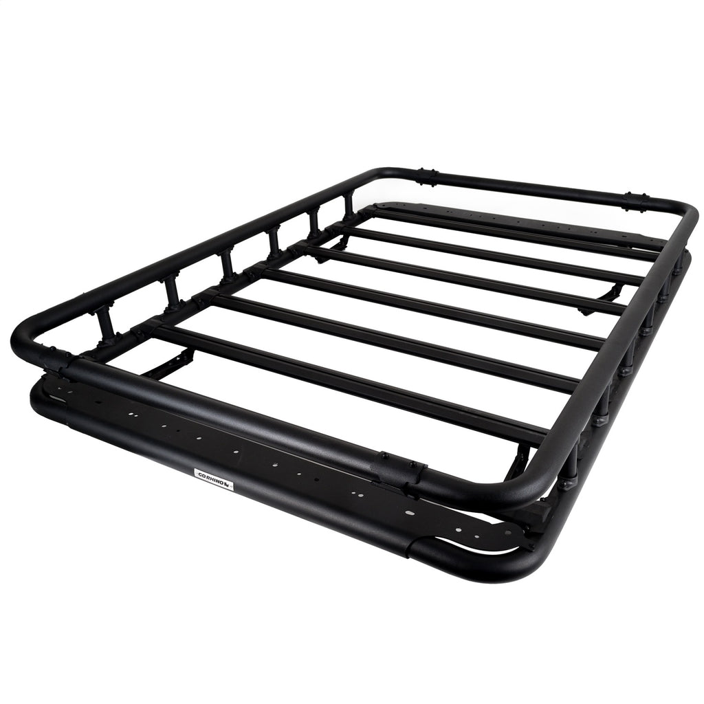 Go Rhino 5935473T SRM500 Flat Platform Roof Rack w/Quad Rail Kit