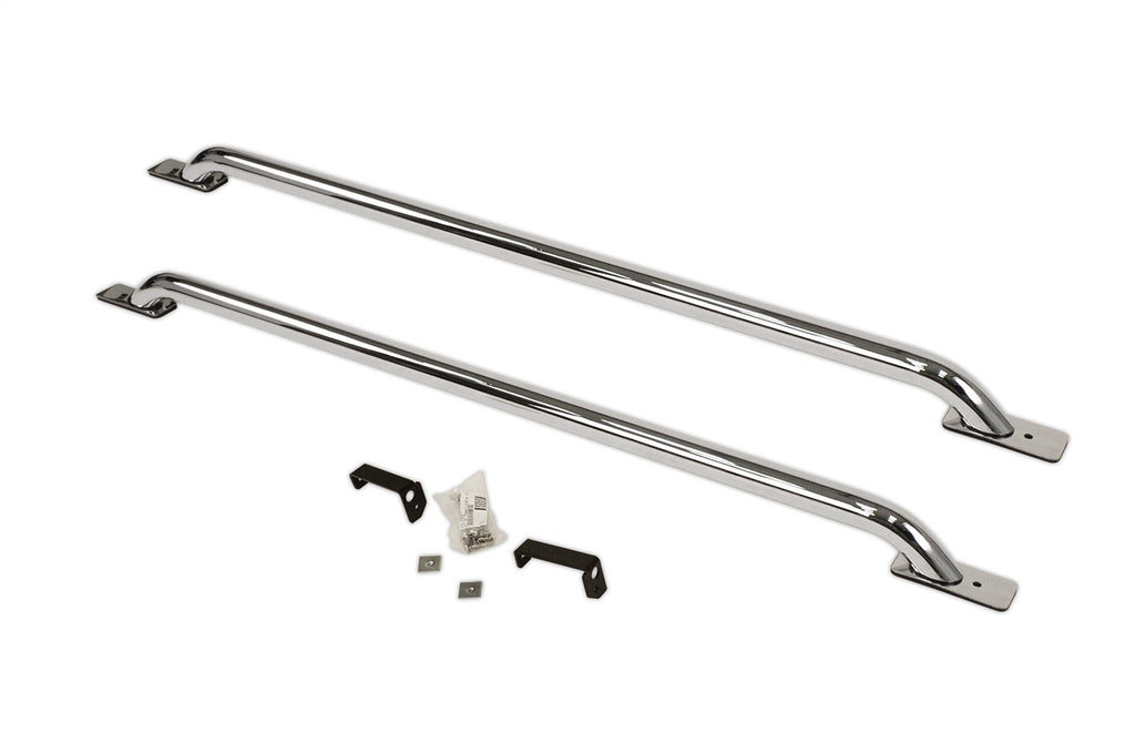 Go Rhino 8040C Stake Pocket Bed Rails Fits 14-18 Sierra 1500 Silverado 1500