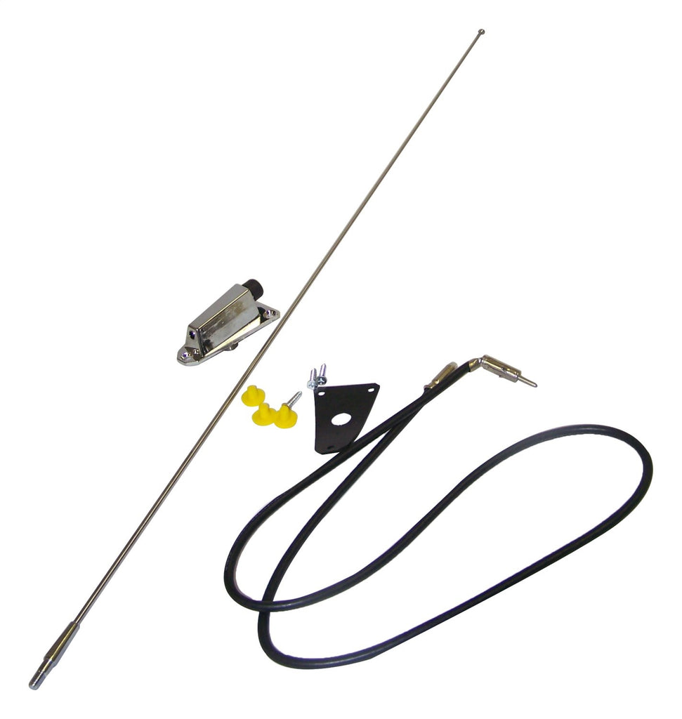 Crown Automotive 8127842K Antenna Kit Fits CJ5 CJ6 CJ7 Scrambler Wrangler (YJ)