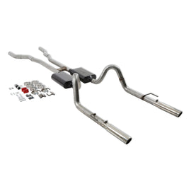 Flowmaster 17281 American Thunder Downpipe Back Exhaust System Fits Mustang