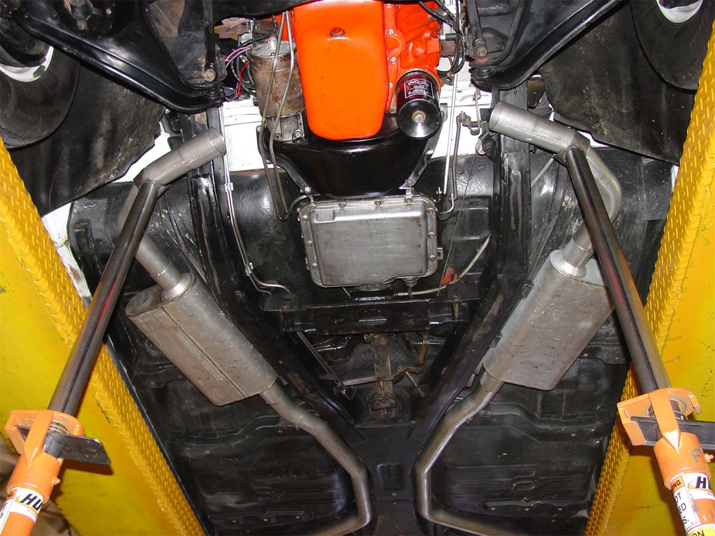 Flowmaster 817413 Header-Back Pipe Kit Fits 59-64 Bel Air Biscayne Impala