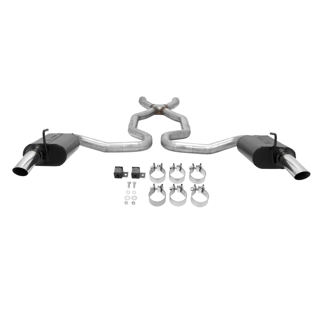 Flowmaster 817695 Force II Crossmember-Back Exhaust System Fits 68-69 Corvette