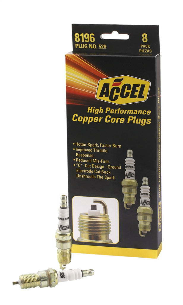 ACCEL 8196 U-Groove Resistor Spark Plug