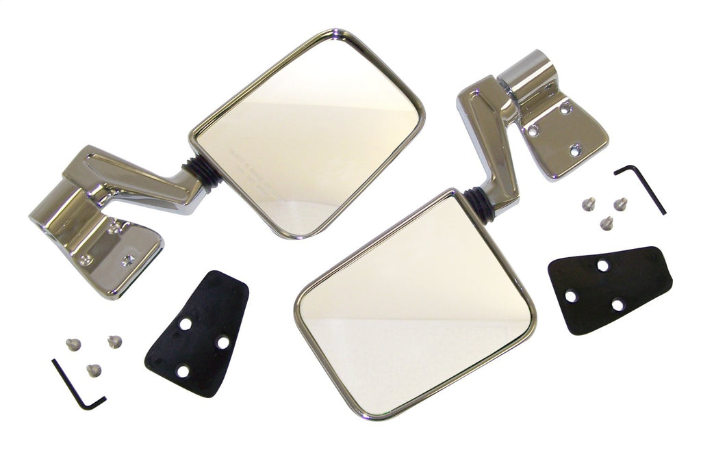 Crown Automotive 82200834CK Door Mirror Kit Fits Wrangler (TJ) Wrangler (YJ)