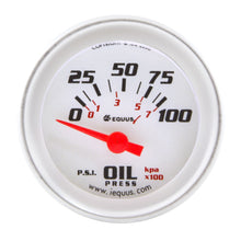 Load image into Gallery viewer, Equus E8264 8000 Series Oil Pressure Gauge