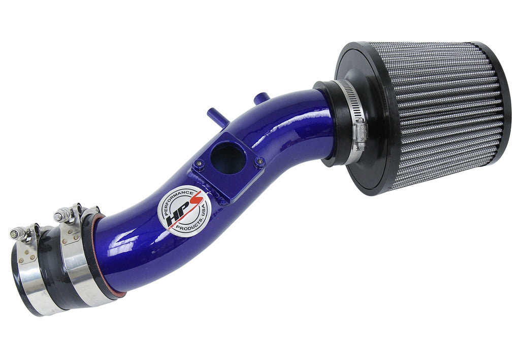 HPS 827-513BL Blue Shortram Air Intake for 2003-2004 Pontiac Vibe 1.8L