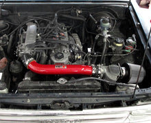 Load image into Gallery viewer, HPS 827-514R Red Shortram Air Intake Kit Cool Short Ram SRI High Flow Filter