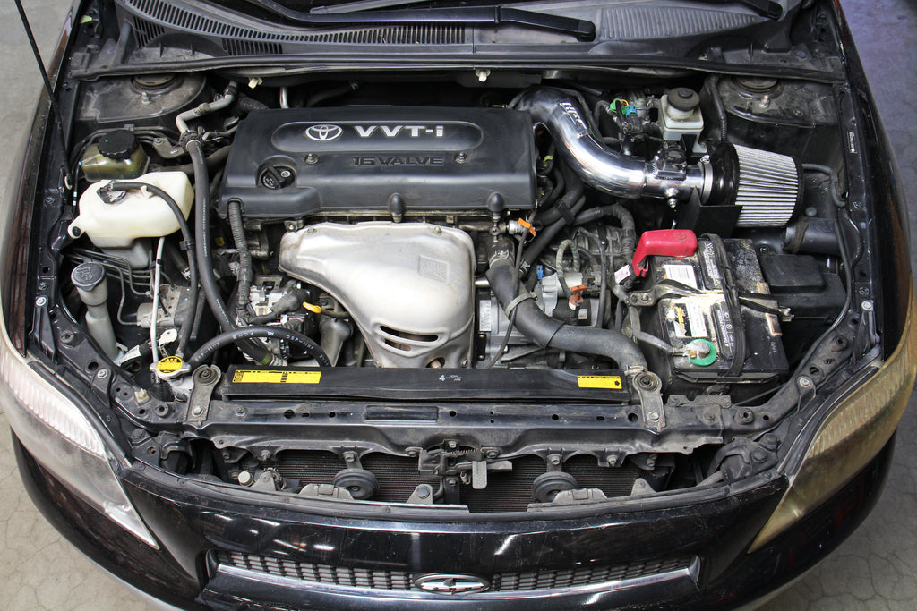 HPS 827-515WB Black Shortram Air Intake Kit for 2005-2006 Scion tC 2.4L