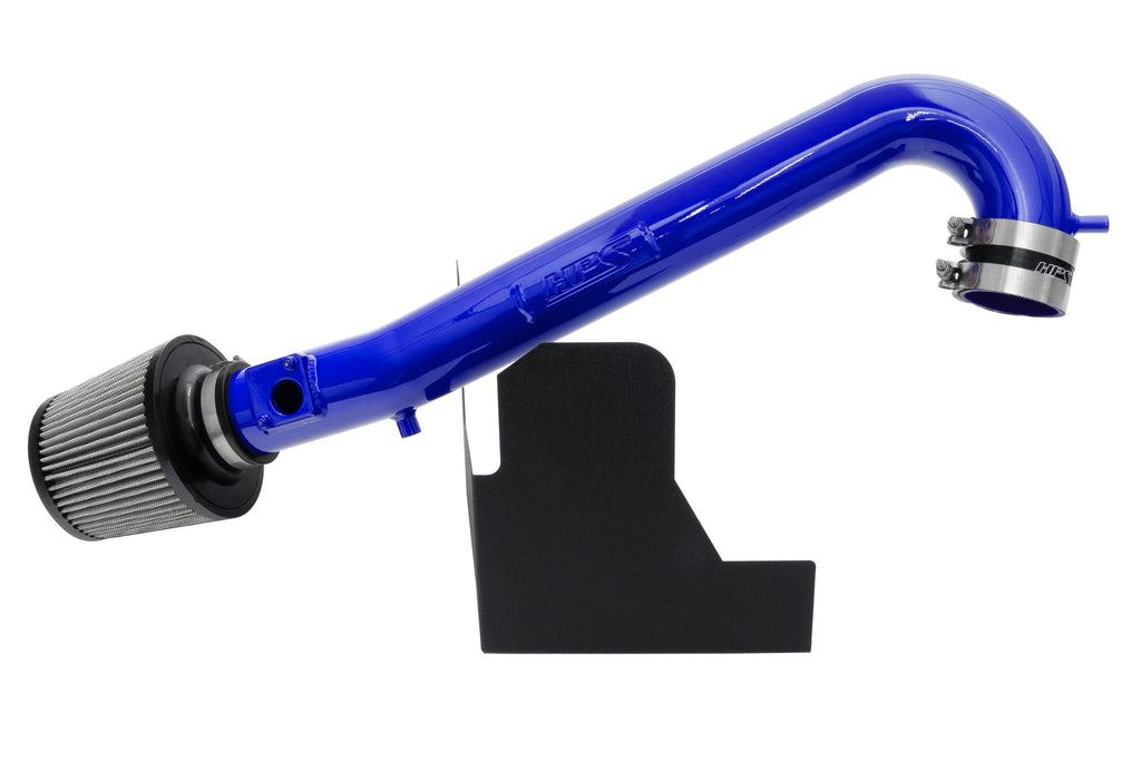 HPS 827-563BL Blue Shortram Air Intake Kit + Heat Shield Cool Short Ram SRI