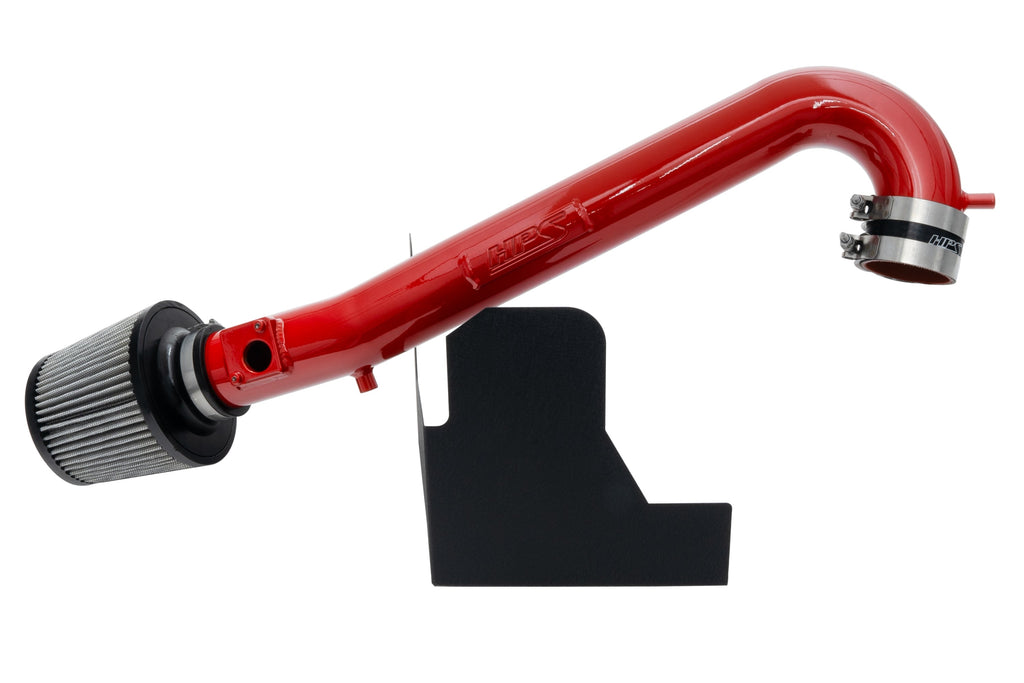 HPS 827-563R Red Shortram Air Intake Kit + Heat Shield Cool Short Ram SRI