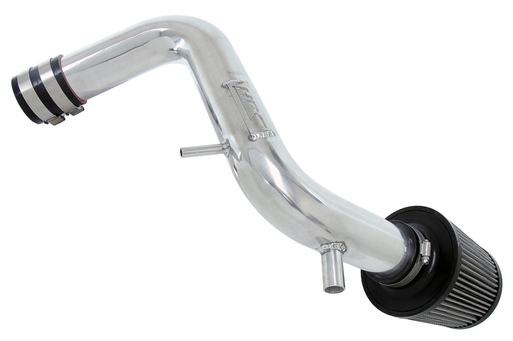 HPS 827-605P Polish Shortram Air Intake Kit Cool Short Ram SRI High Flow Filter