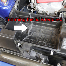 Load image into Gallery viewer, HPS 827-610BL Blue Silicone Air Intake Kit Cool Short Ram SRI High Flow Filter