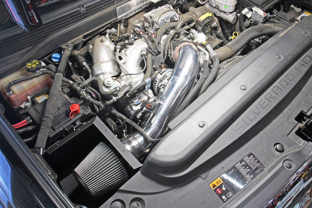 HPS 827-674R Performance Air Intake Aluminum Red Cone