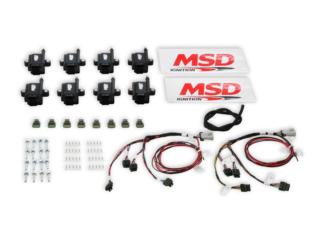 MSD Ignition 82893-KIT MSD Smart Coil Big Wire Kit