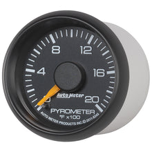 Load image into Gallery viewer, AutoMeter 8345 Chevy Factory Match Electric Pyrometer Gauge Kit