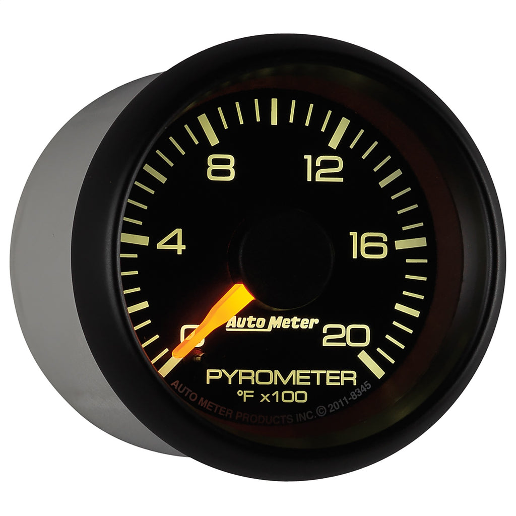 AutoMeter 8345 Chevy Factory Match Electric Pyrometer Gauge Kit