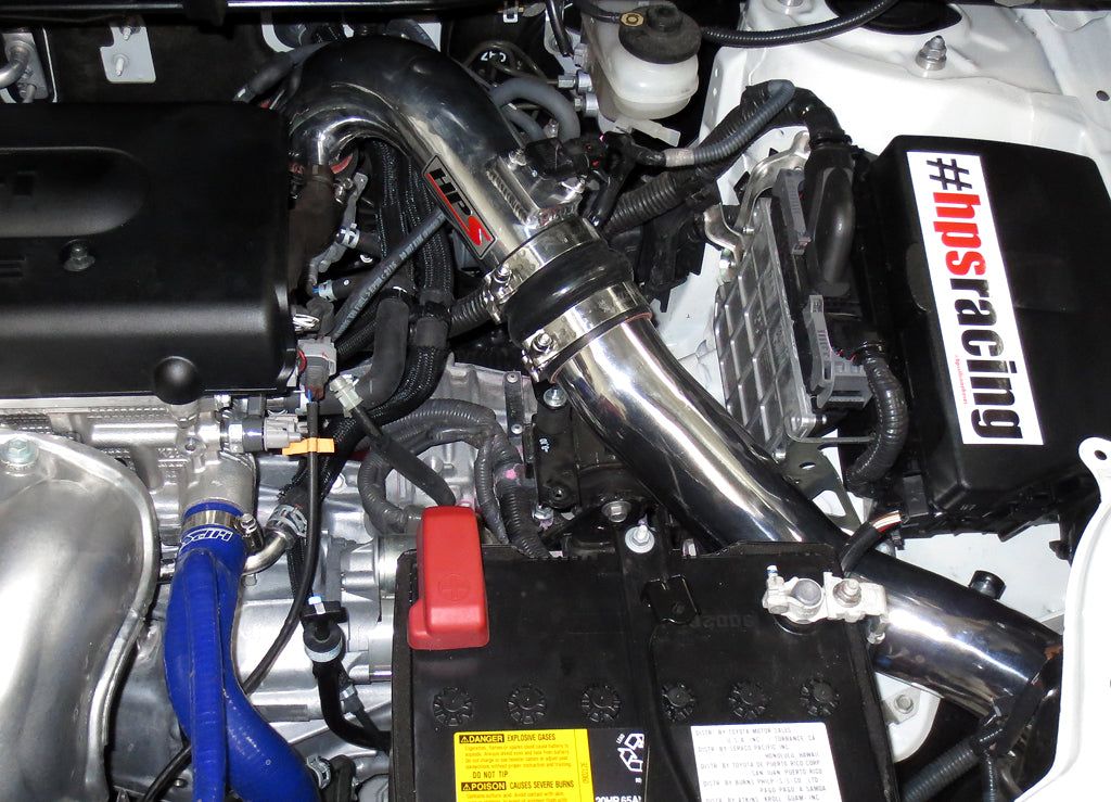 HPS 837-501R Red Cold Air Intake Kit (Converts to Shortram) Cool Long Ram CAI