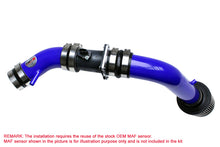 Load image into Gallery viewer, HPS 837-570BL Blue Cold Air Intake Kit Cool Long Ram CAI (Converts to shortram)