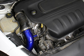 HPS 837-571BL Blue Cold Air Intake Kit Cool Long Ram CAI High Flow Filter
