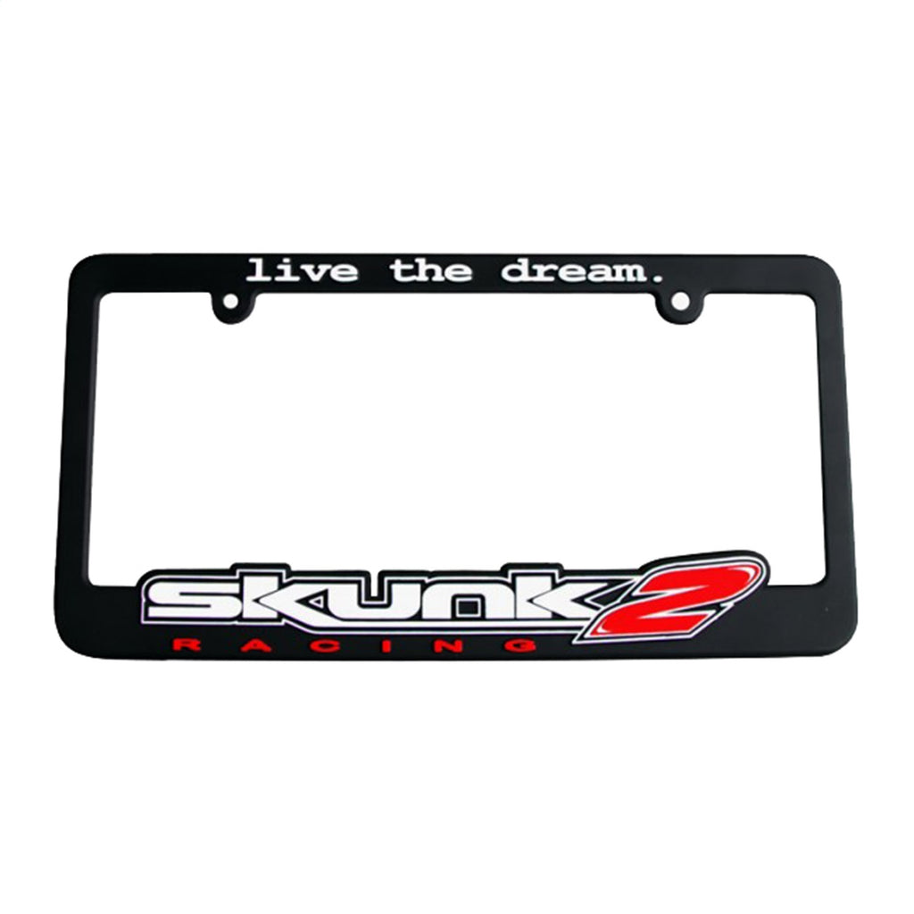 Skunk2 Racing 838-99-1450 Live The Dream License Plate Frame