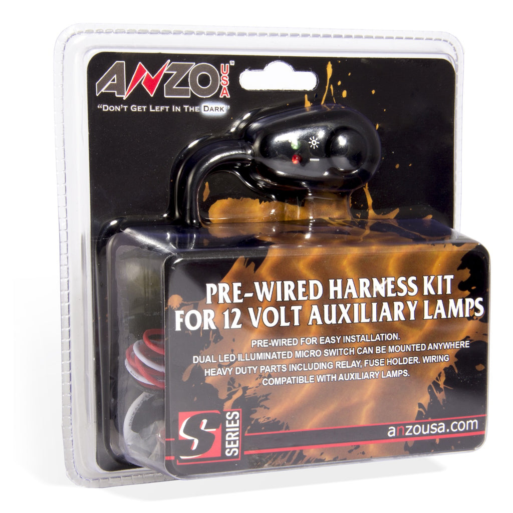 Anzo USA 851062 12V Auxiliary Wiring Kit