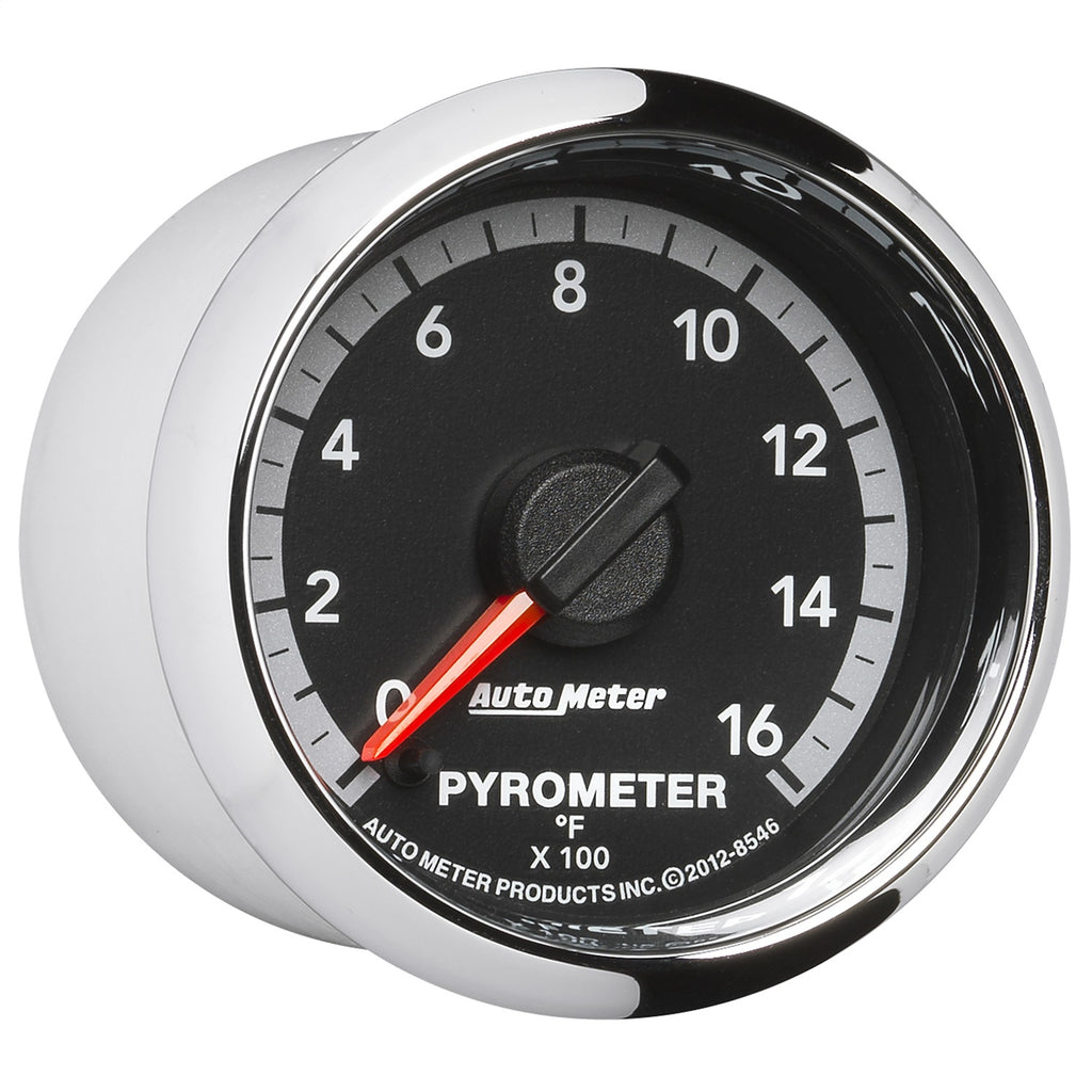 AutoMeter 8546 Gen 4 Dodge Factory Match Pyrometer Gauge Kit