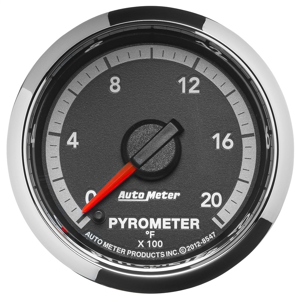 AutoMeter 8547 Gen 4 Dodge Factory Match Pyrometer Gauge Kit