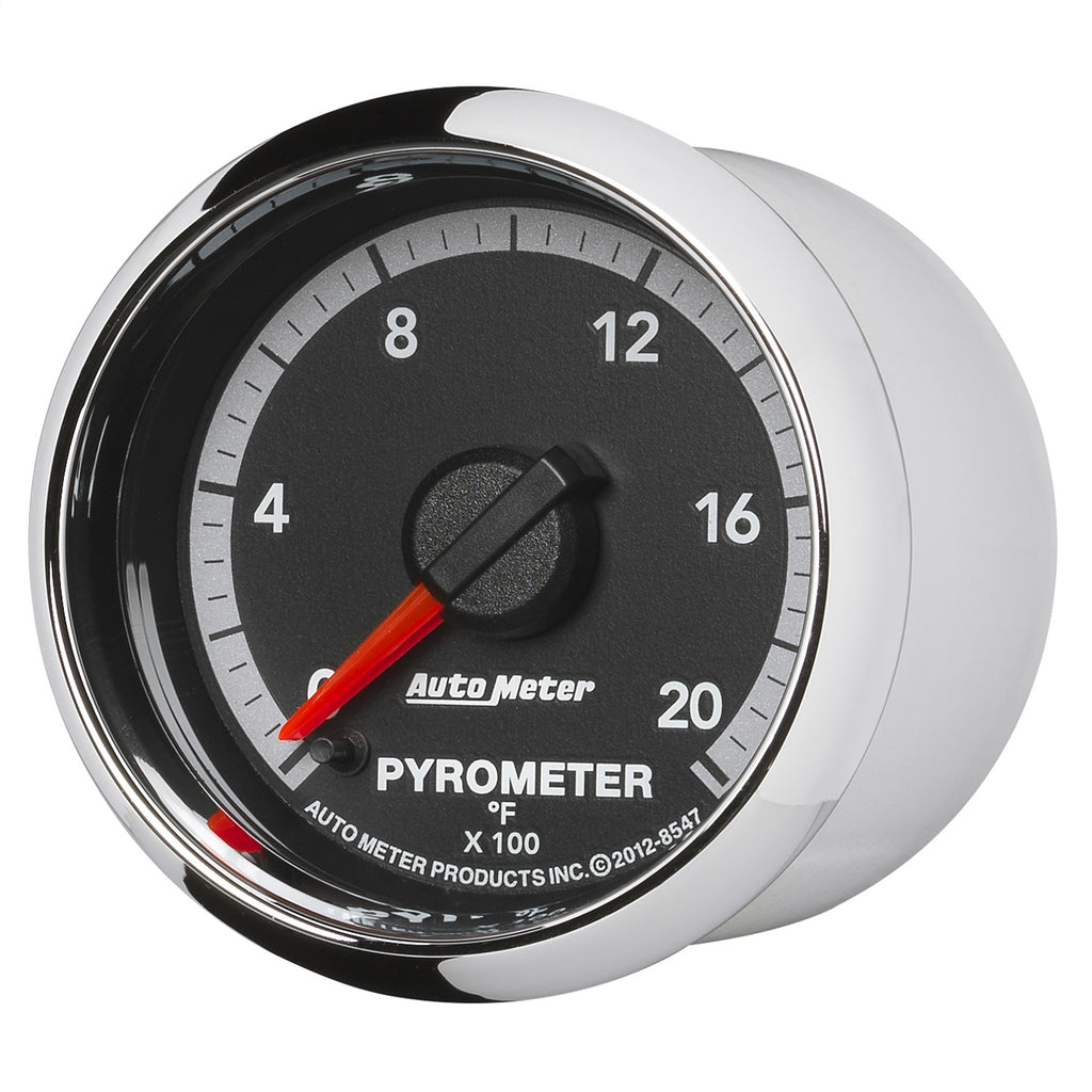 AutoMeter 8547 Gen 4 Dodge Factory Match Pyrometer Gauge Kit