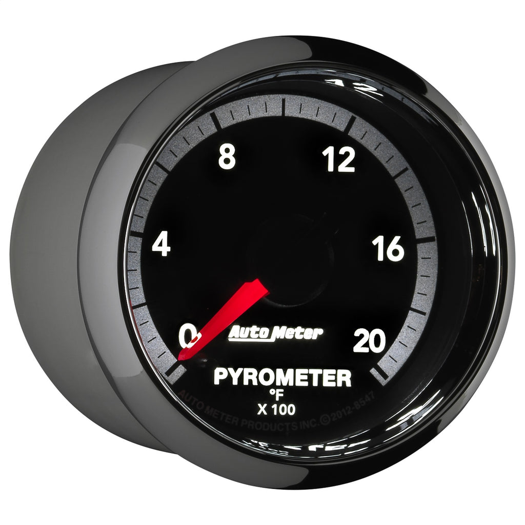 AutoMeter 8547 Gen 4 Dodge Factory Match Pyrometer Gauge Kit