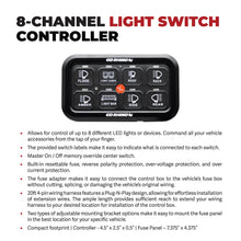 Load image into Gallery viewer, Go Rhino 758CHSCW 8-Channel Light Switch Controller