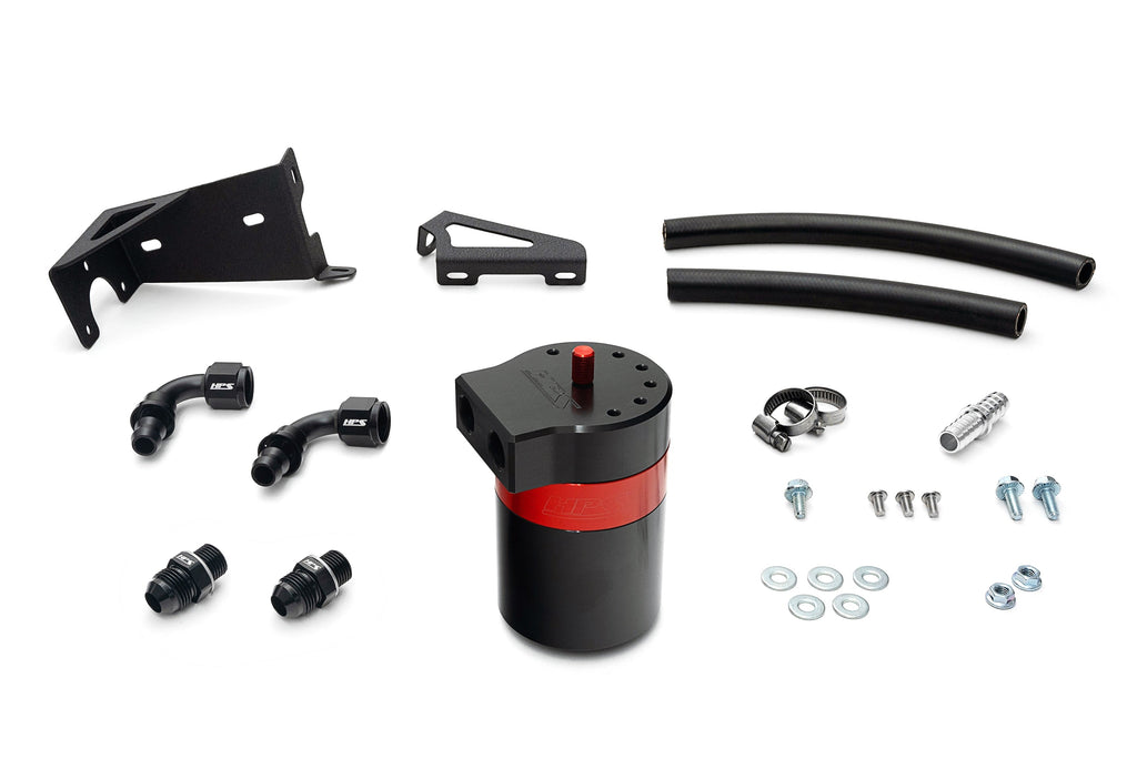 HPS 860-005 Black Oil Catch Can Fits 10-23 GX460 4.6L V8