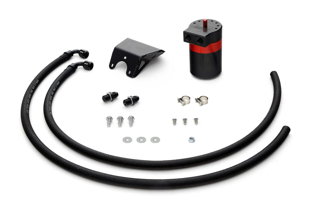 HPS 860-006 Black Oil Catch Can Fits 15-19 Legacy 2.5L Naturally Aspirated